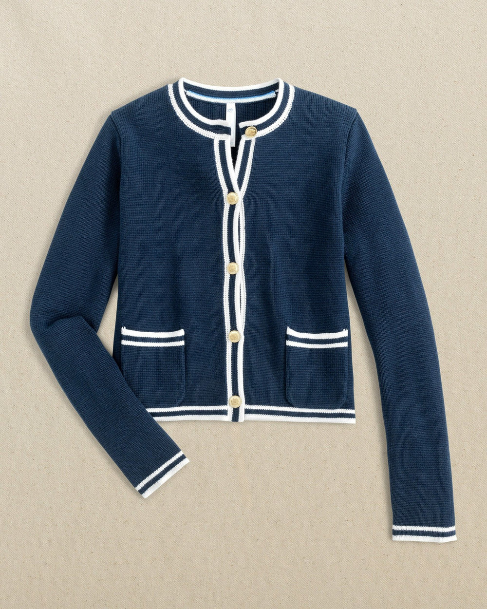 Marlene Button Front Cardigan Southern Tide Sale