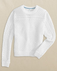 Ophelia Open Stitch Sweater Southern Tide On Sale