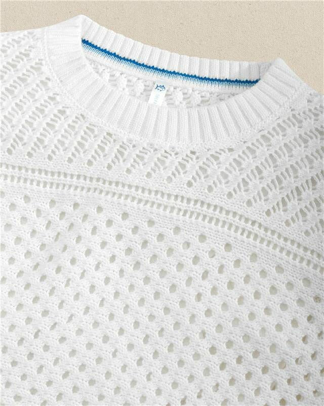 Ophelia Open Stitch Sweater Southern Tide On Sale