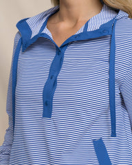 Calie Skip Stripe Popover Southern Tide Bargain
