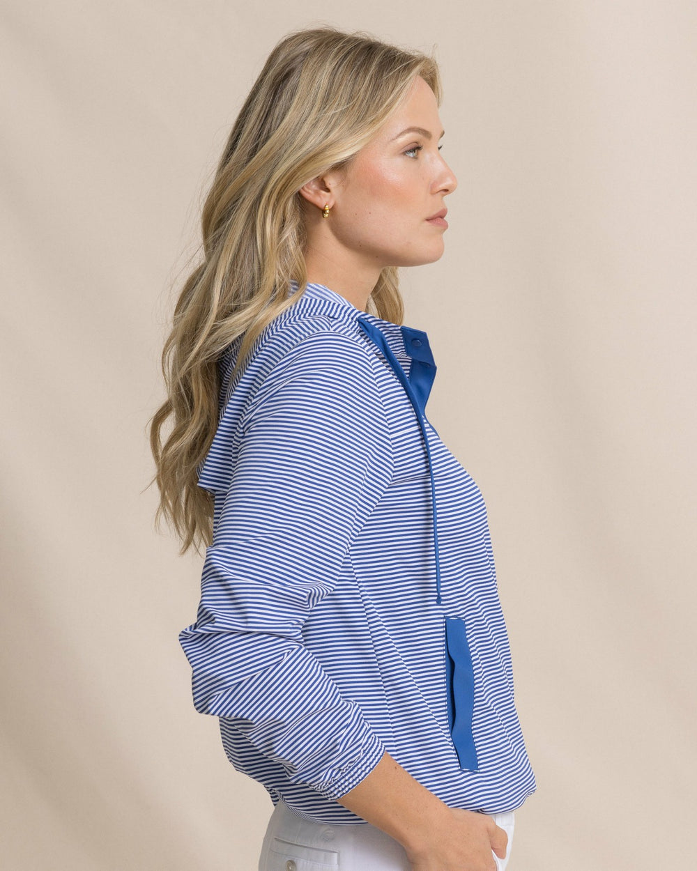 Calie Skip Stripe Popover Southern Tide Bargain