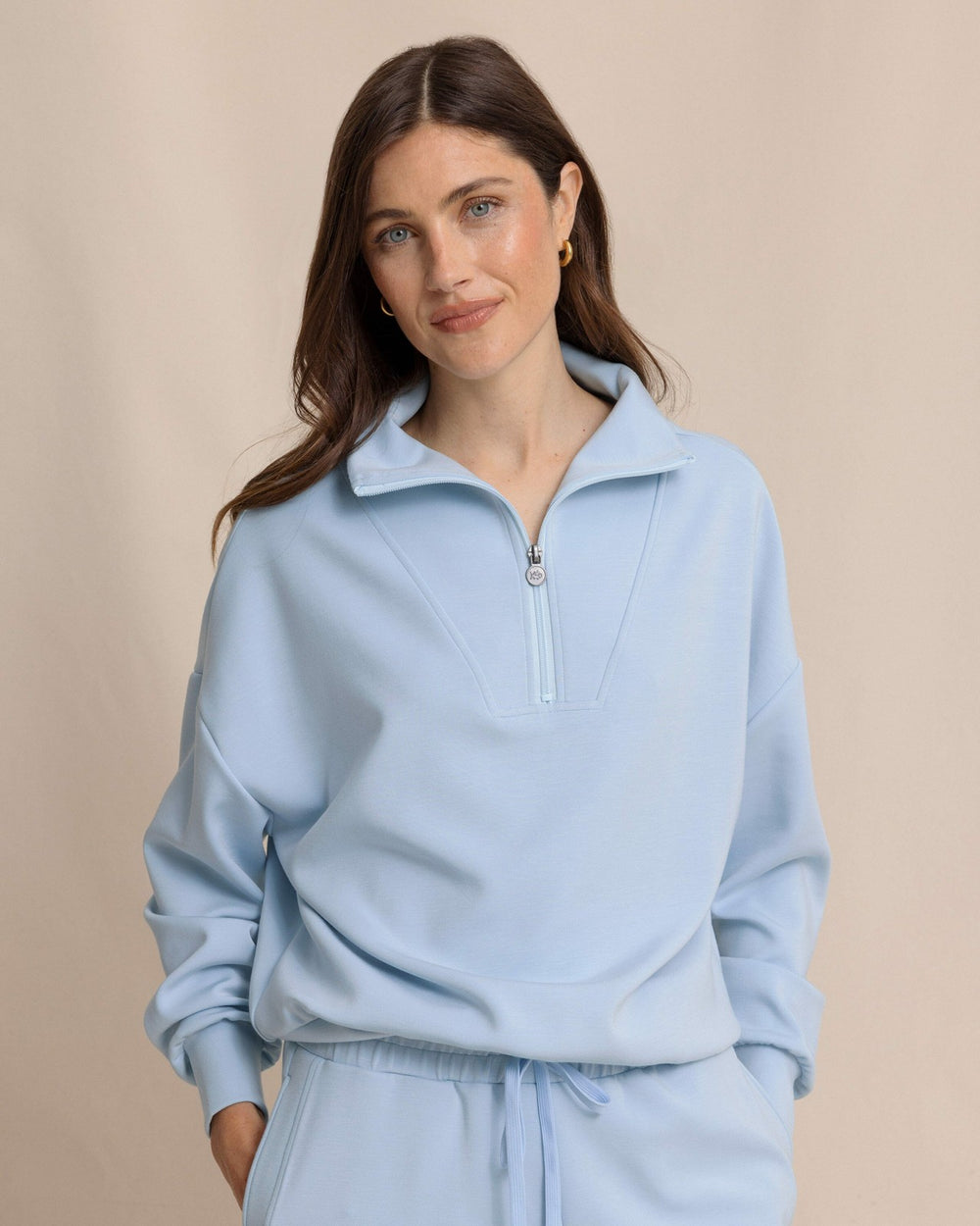 Danielle Luxe Lounge Quarter Zip Southern Tide Discount