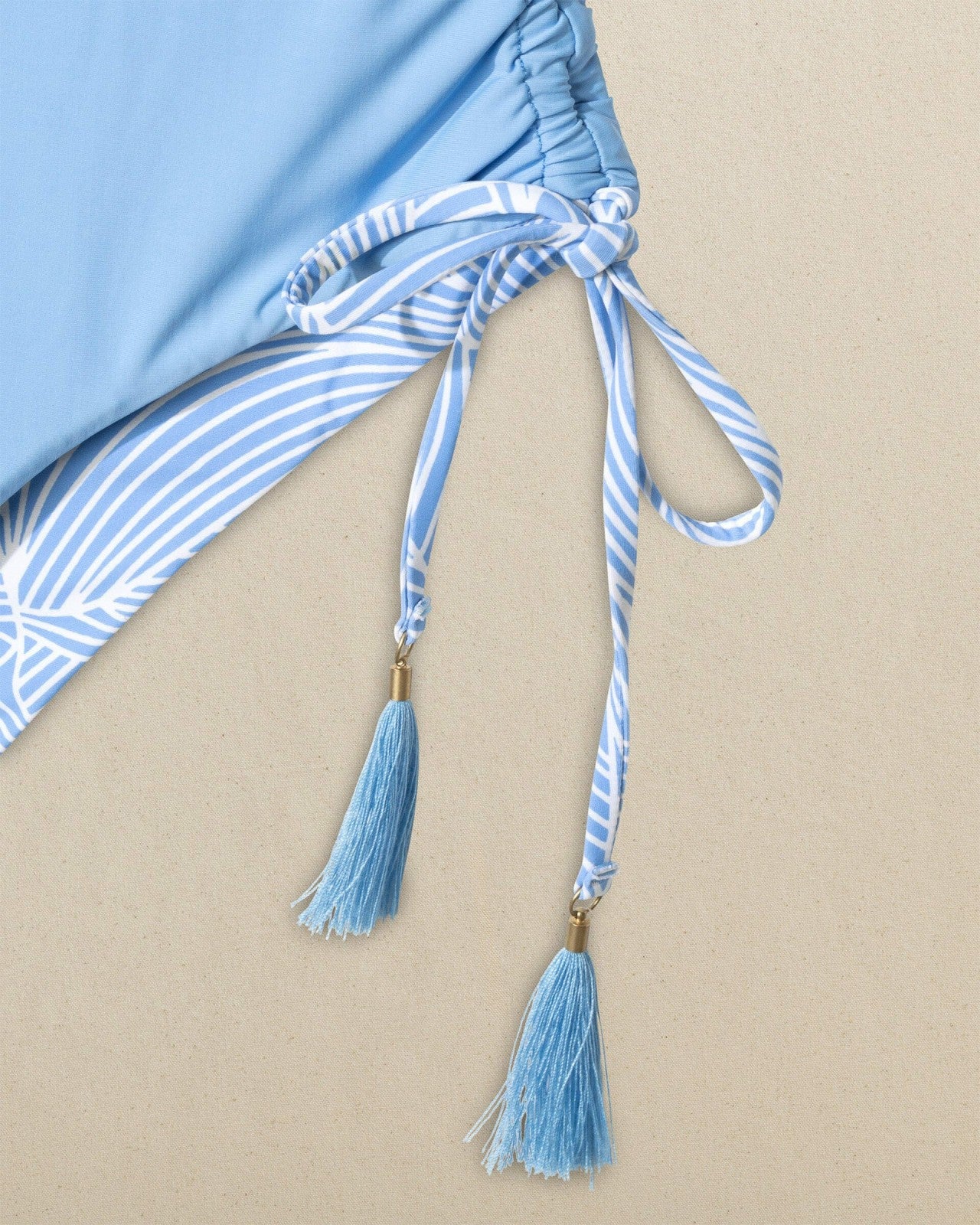 Reversible Bandeau One-Piece Swimsuit Southern Tide Outlets