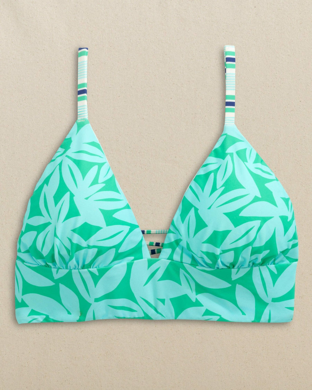 Reversible Tropical Stripe Banded Bikini Top Southern Tide Limited Offer