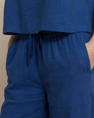 Laken Linen Wide Leg Pant - Nautical Blue Southern Tide Discount