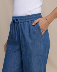 Laken Denim Wide Leg Pant Southern Tide Outlets