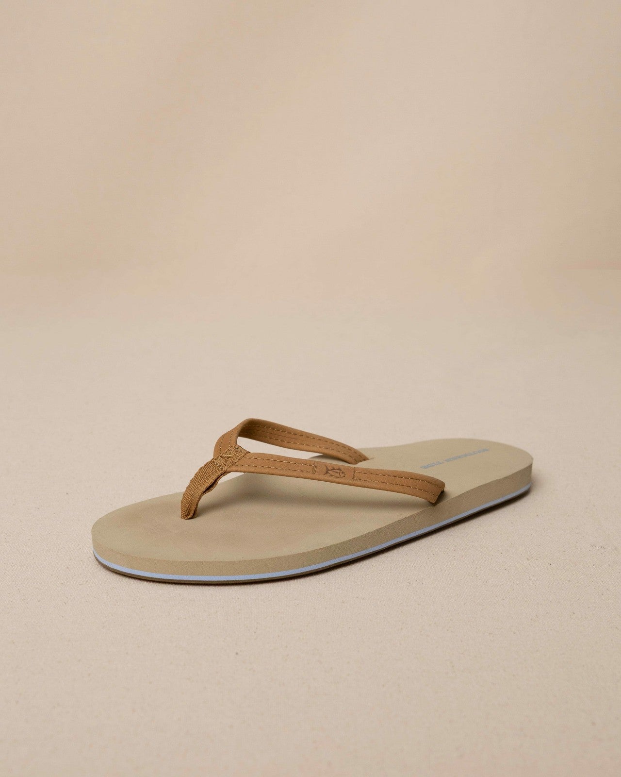 Brown Leather Flip Flops Southern Tide Exclusive Deal