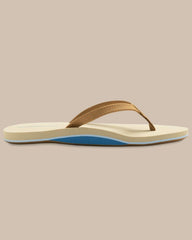 Brown Leather Flip Flops Southern Tide Exclusive Deal