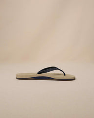 Navy Leather Flip Flops Southern Tide Value Deal
