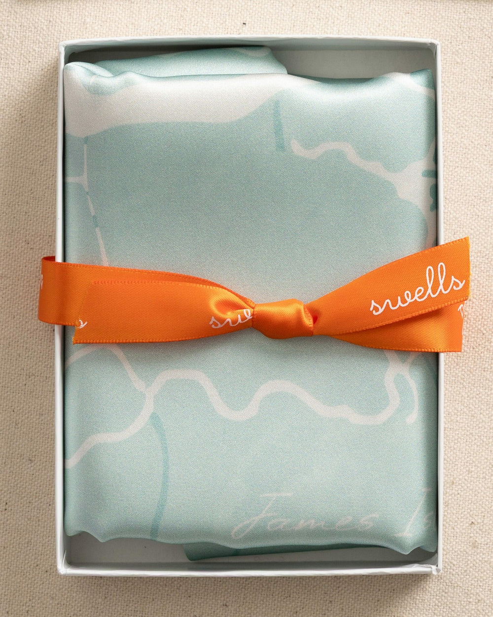 Southern Tide x Swells - Aerial Map Scarf Southern Tide On Sale