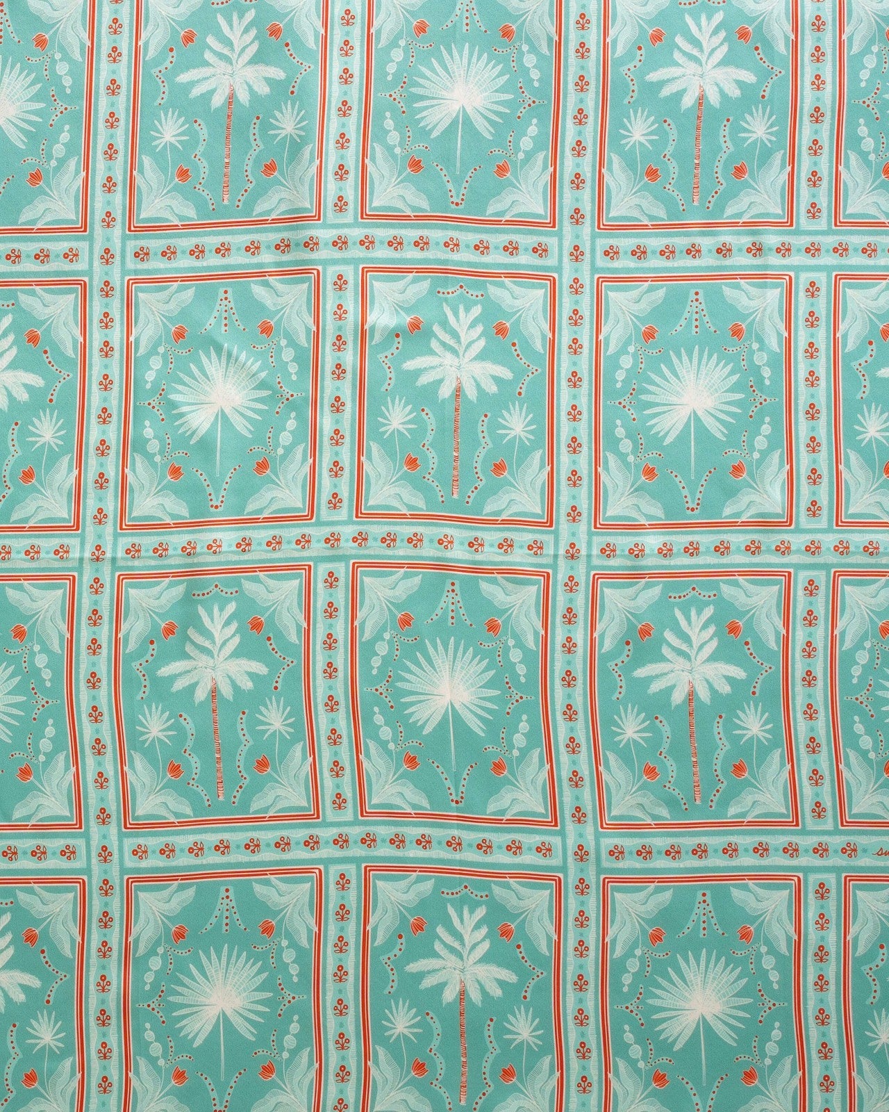 Southern Tide x Swells - Illustrated Palms Scarf Southern Tide Discount