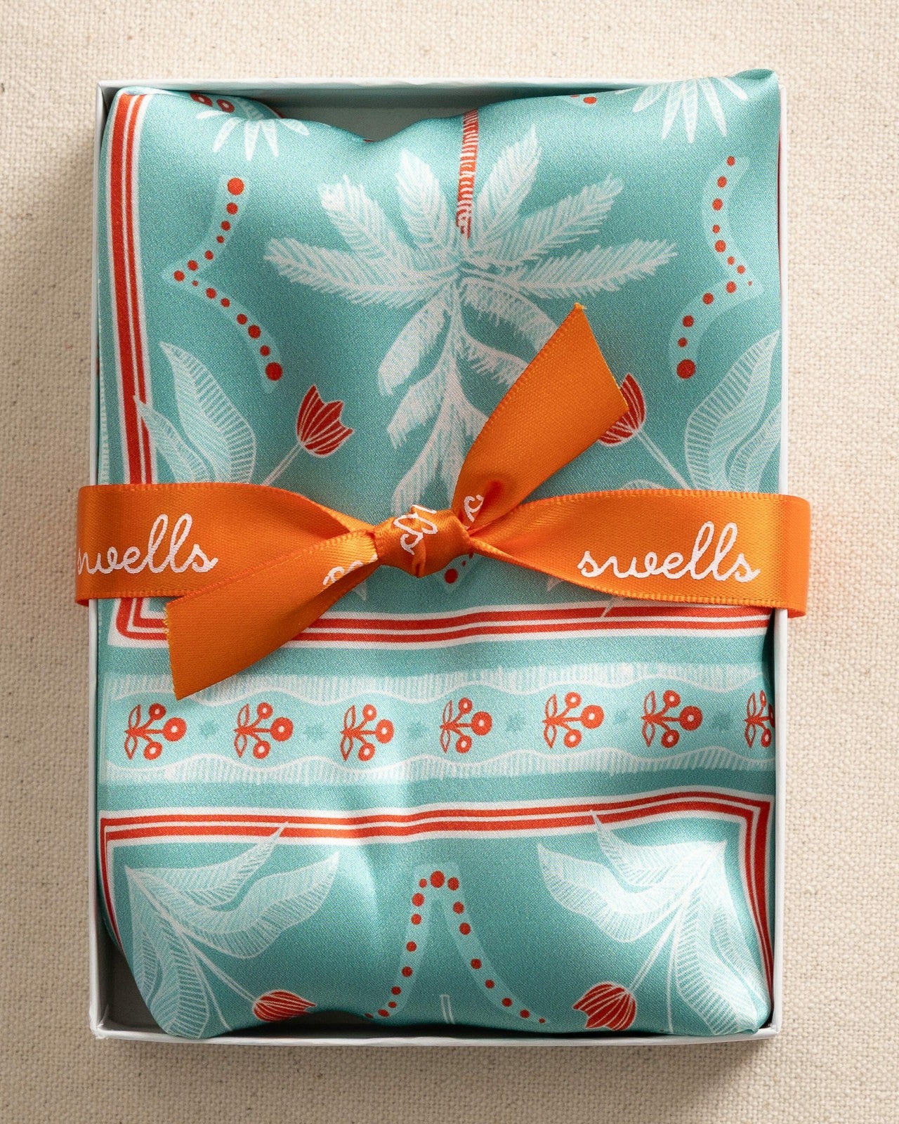 Southern Tide x Swells - Illustrated Palms Scarf Southern Tide Discount