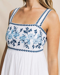 Erilyn Embroidered Midi Dress Southern Tide Outlets