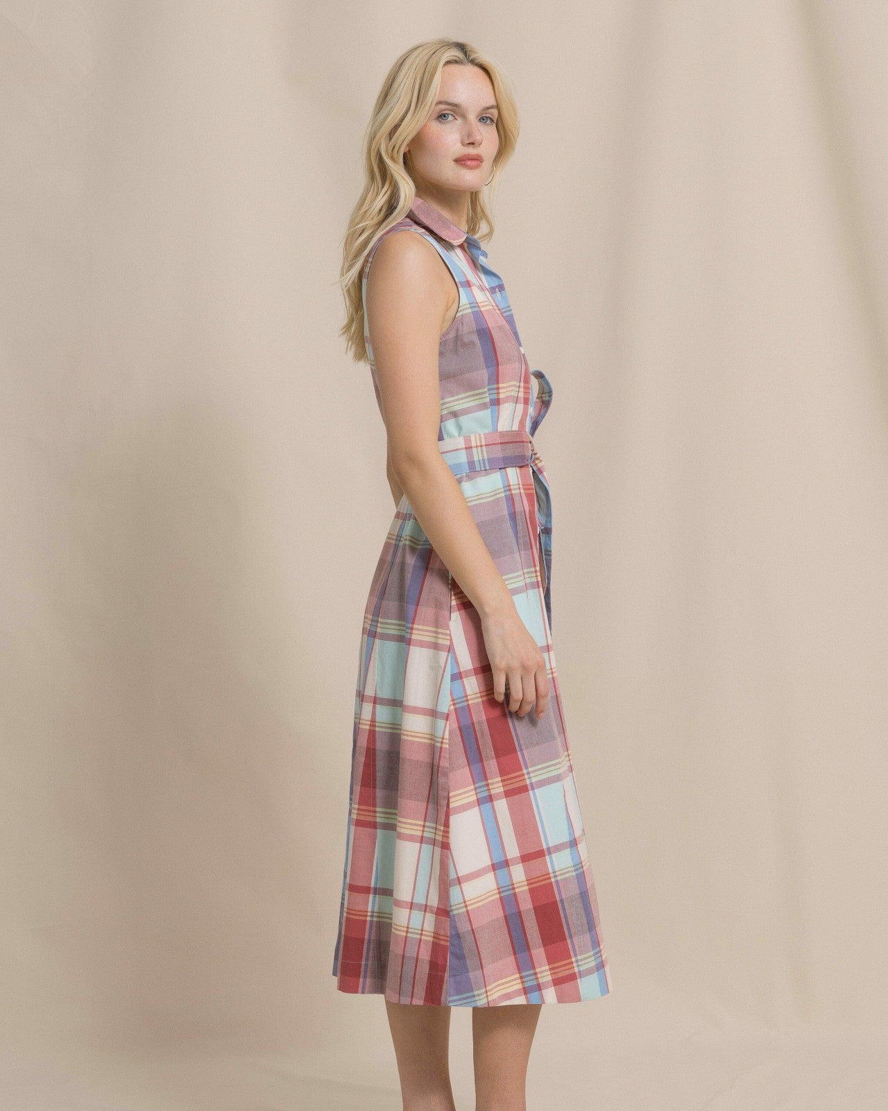 Whitley Madras Midi Dress Southern Tide Exclusive Deal