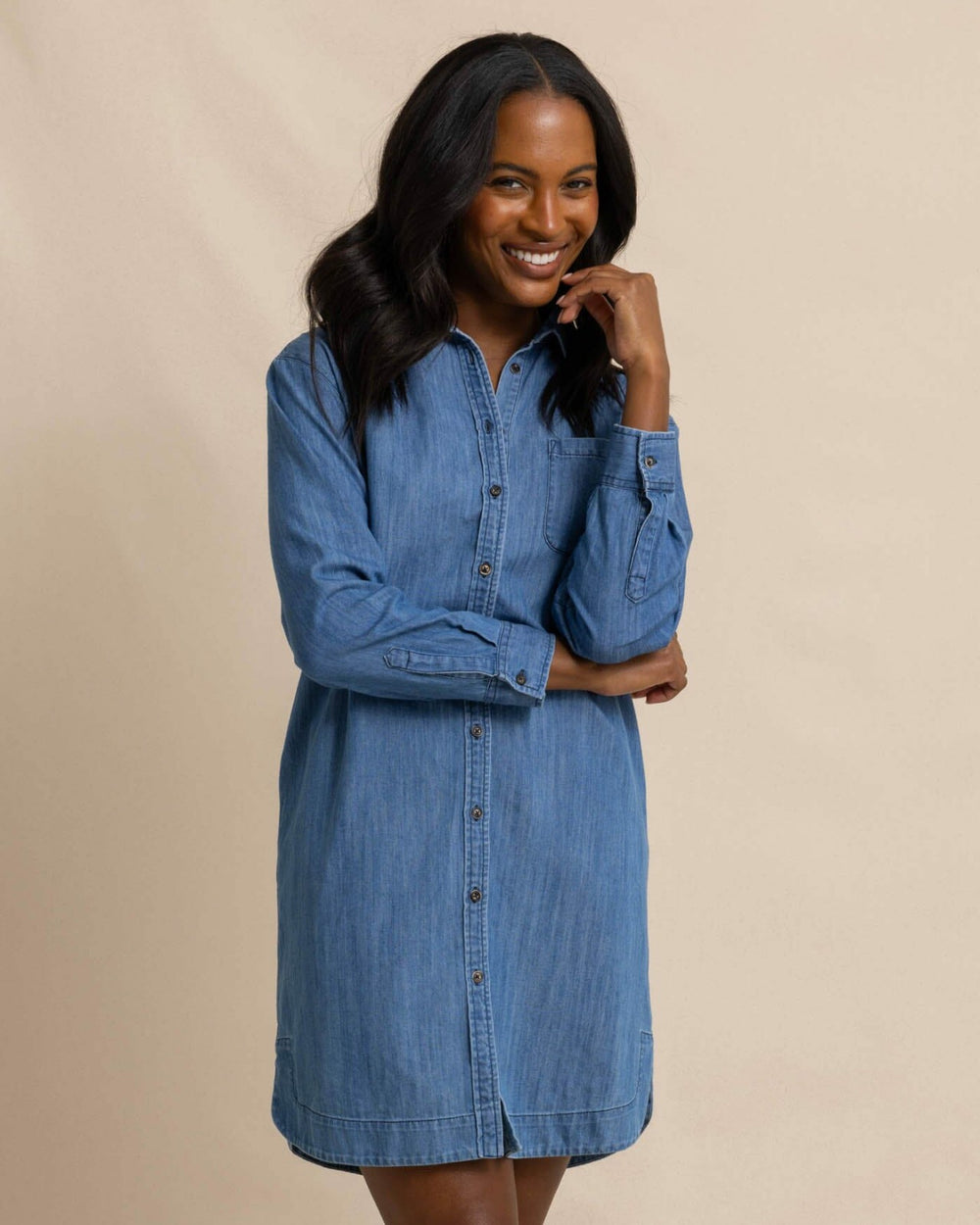 Cam Denim Dress Southern Tide Sale