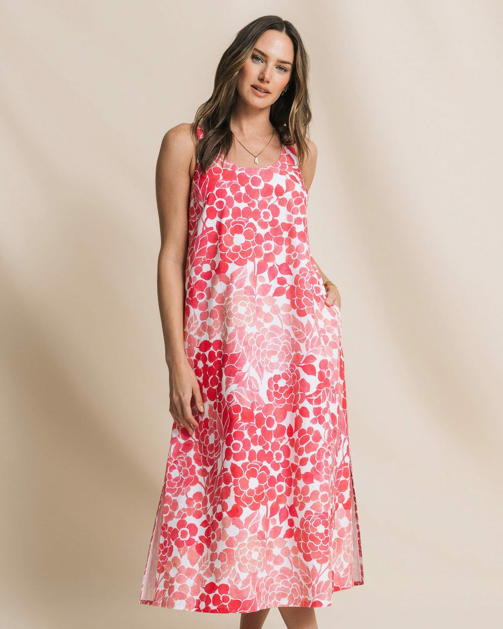 Serena Printed Maxi Dress Southern Tide Hot Deal