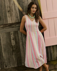 Charmaine Gored Midi Dress Southern Tide Sale