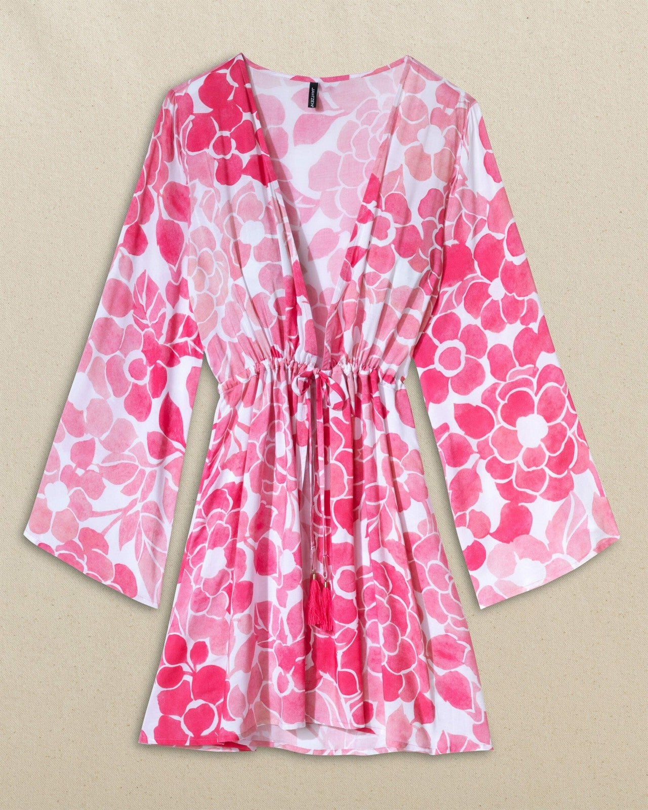 Floral Bell Sleeve Short Tunic Cover-Up Southern Tide On Sale