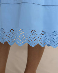 Gigi Eyelet Midi Skirt Southern Tide Discounted