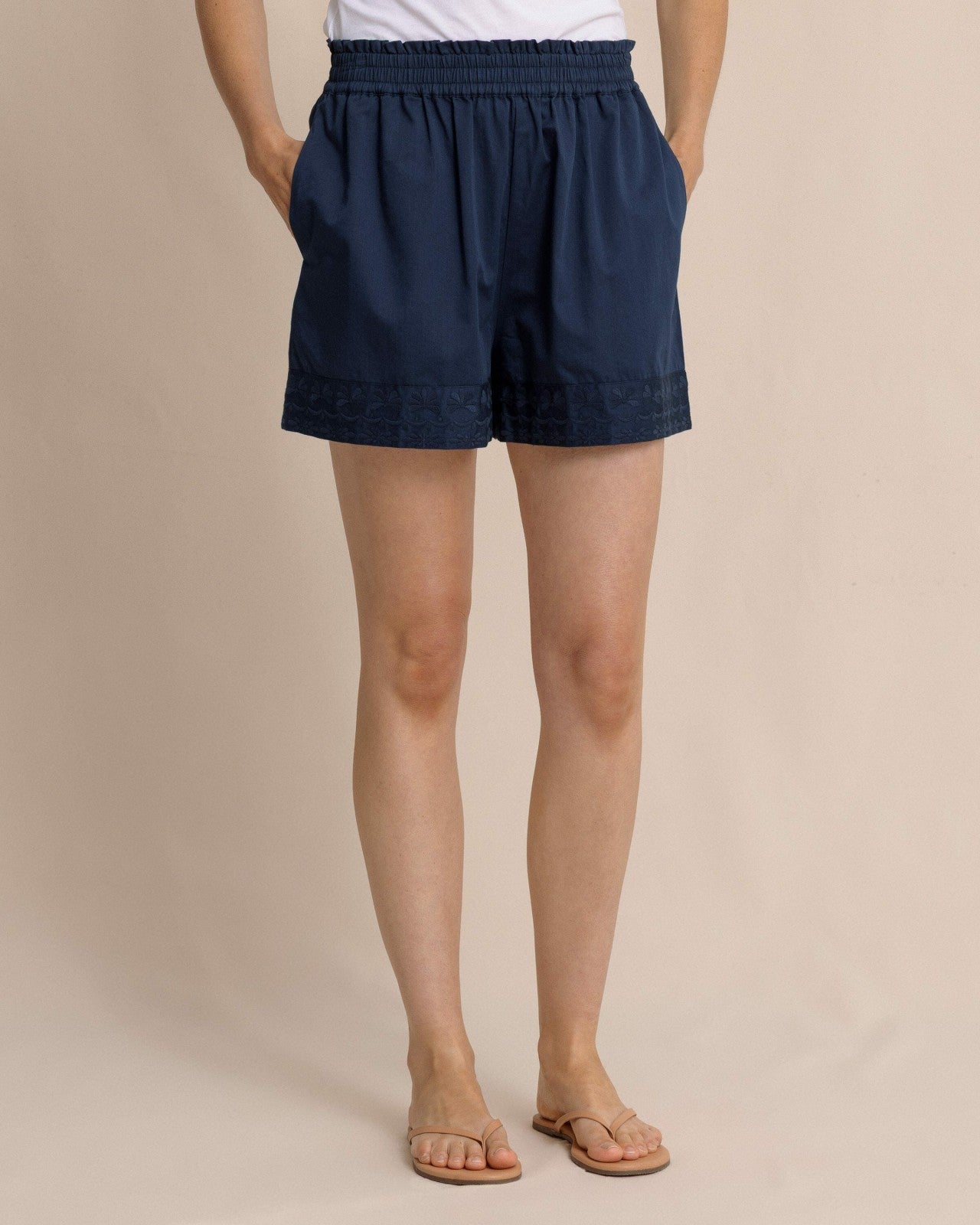Nance Embroidered Shorts Southern Tide Bargain