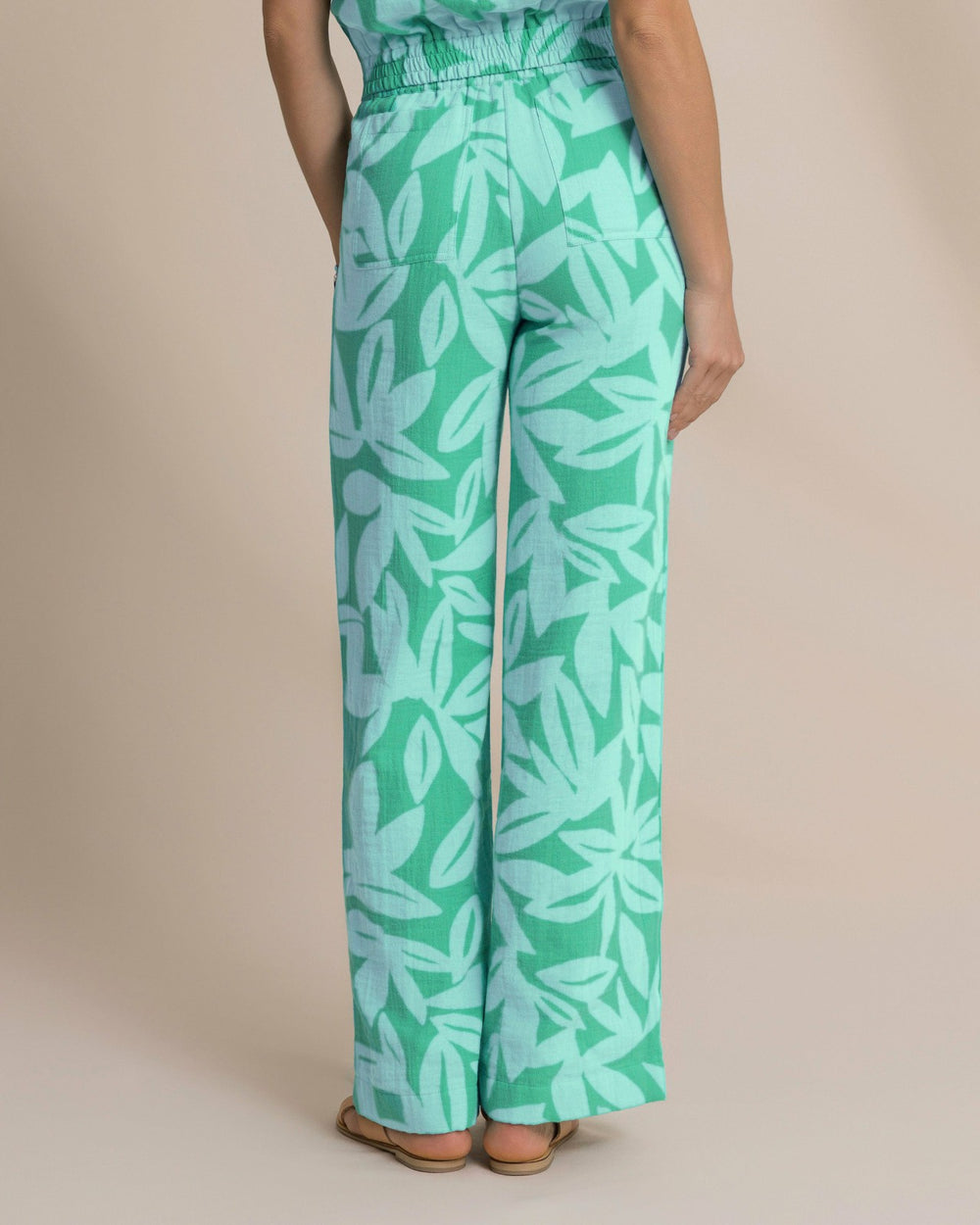 Laken Printed Wide Leg Pant Southern Tide Value Deal