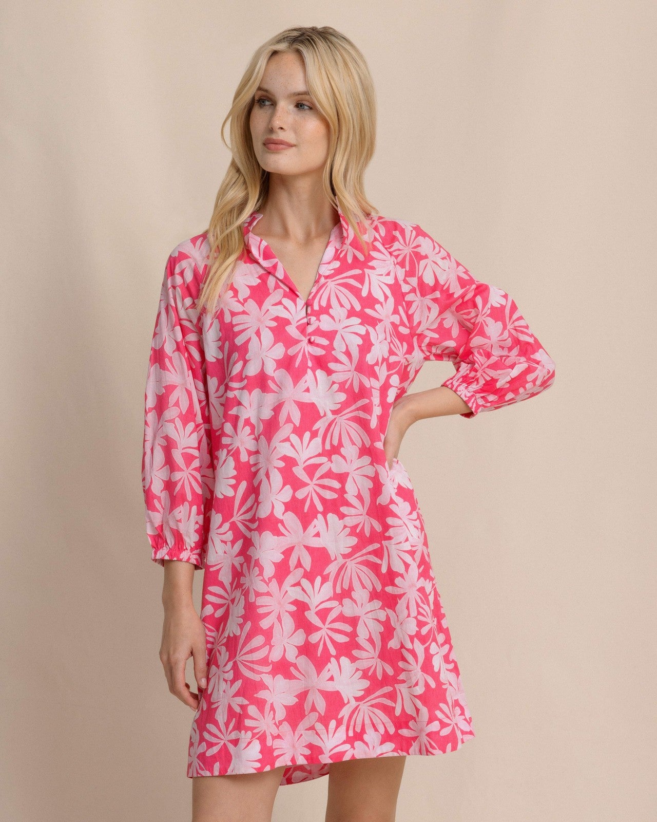 Mandy Bubble Sleeve Dress Southern Tide On Sale