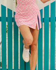 Amber Printed Active Skort Southern Tide Special Offer