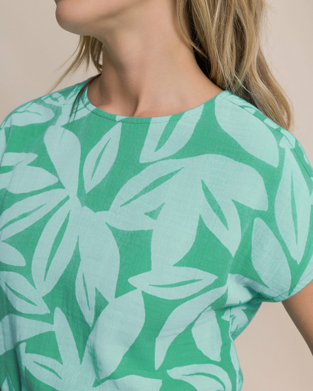 Jaclyn Printed Top Southern Tide Discounted