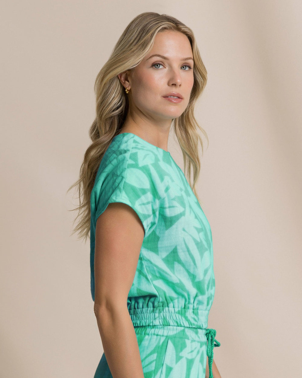 Jaclyn Printed Top Southern Tide Discounted