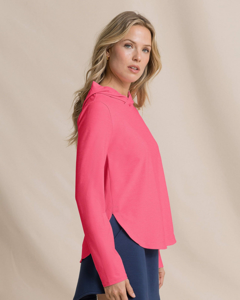 Linley Performance Hoodie - Island Pink Southern Tide Discount