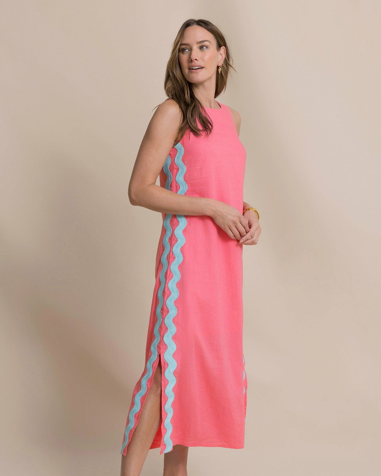 Zalia Side Stripe Maxi Dress Southern Tide Special Offer