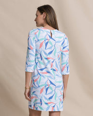 Leira Printed Dress Southern Tide Outlets