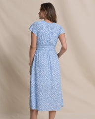 Clementine Flutter Sleeve Midi Dress Southern Tide Value Deal