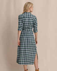 Trista Gordan Tartan Shirt Dress Southern Tide Sale