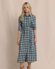Trista Gordan Tartan Shirt Dress Southern Tide Sale