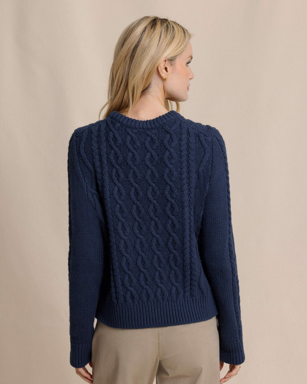 Connie Cable Knit Sweater Southern Tide On Sale