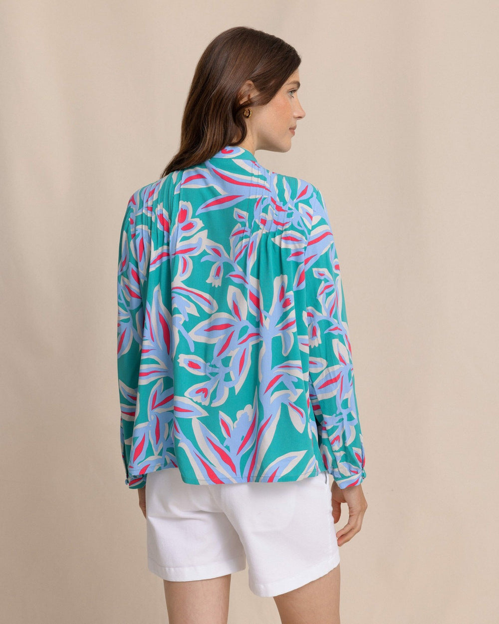 Bonni Vintage Gardens Blouse Southern Tide Discount