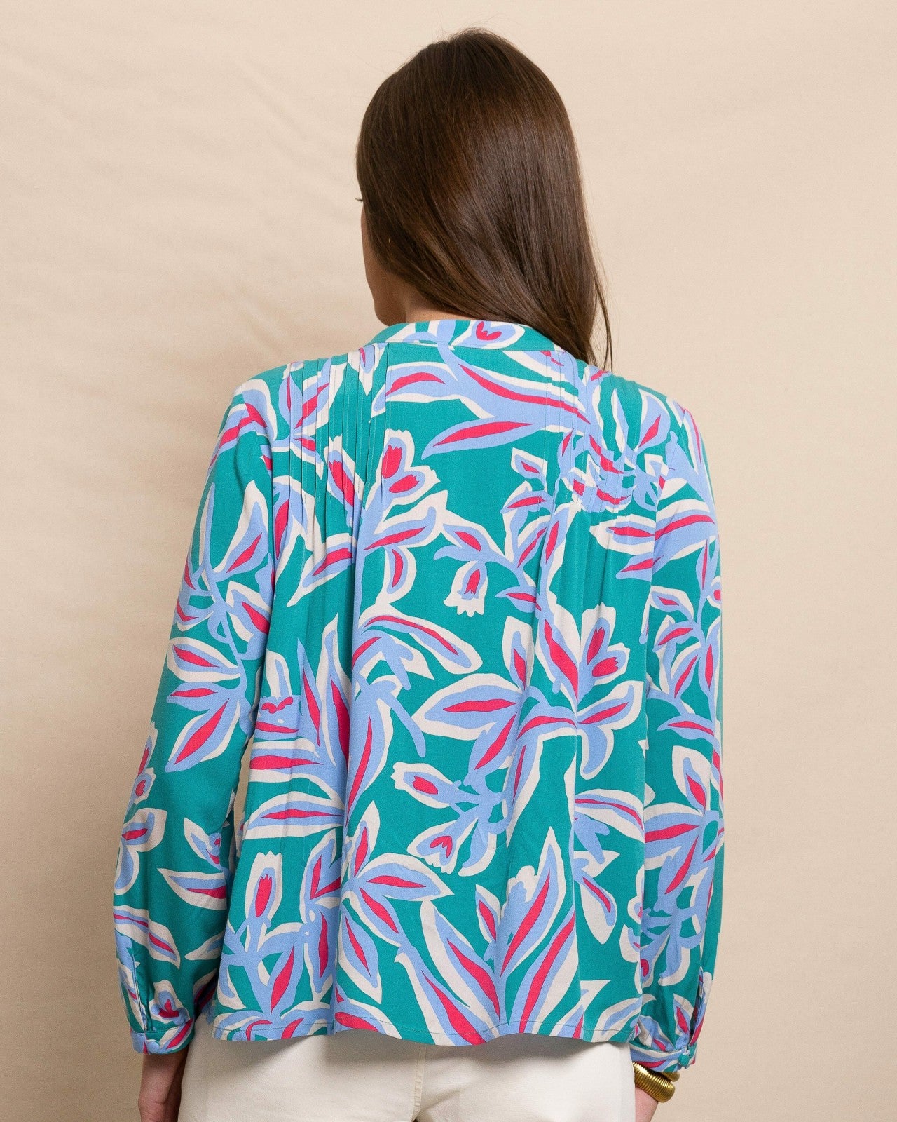Bonni Vintage Gardens Blouse Southern Tide Discount