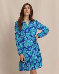 Merritt Forever Blooming Long Sleeve Dress Southern Tide Special Offer