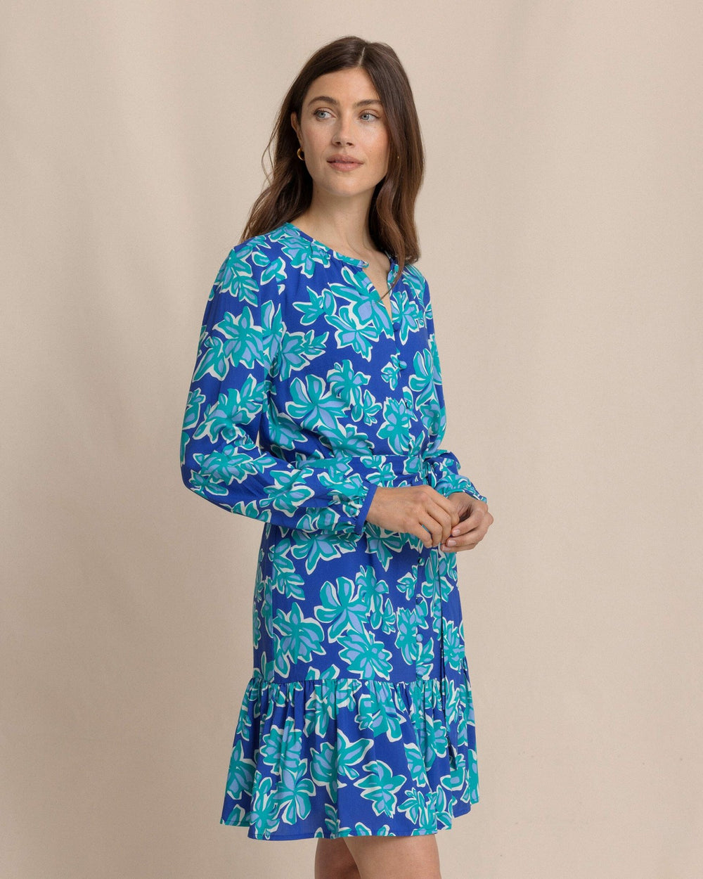 Merritt Forever Blooming Long Sleeve Dress Southern Tide Special Offer