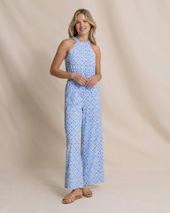 Karrigan Printed Performance Jumpsuit Southern Tide Value Deal