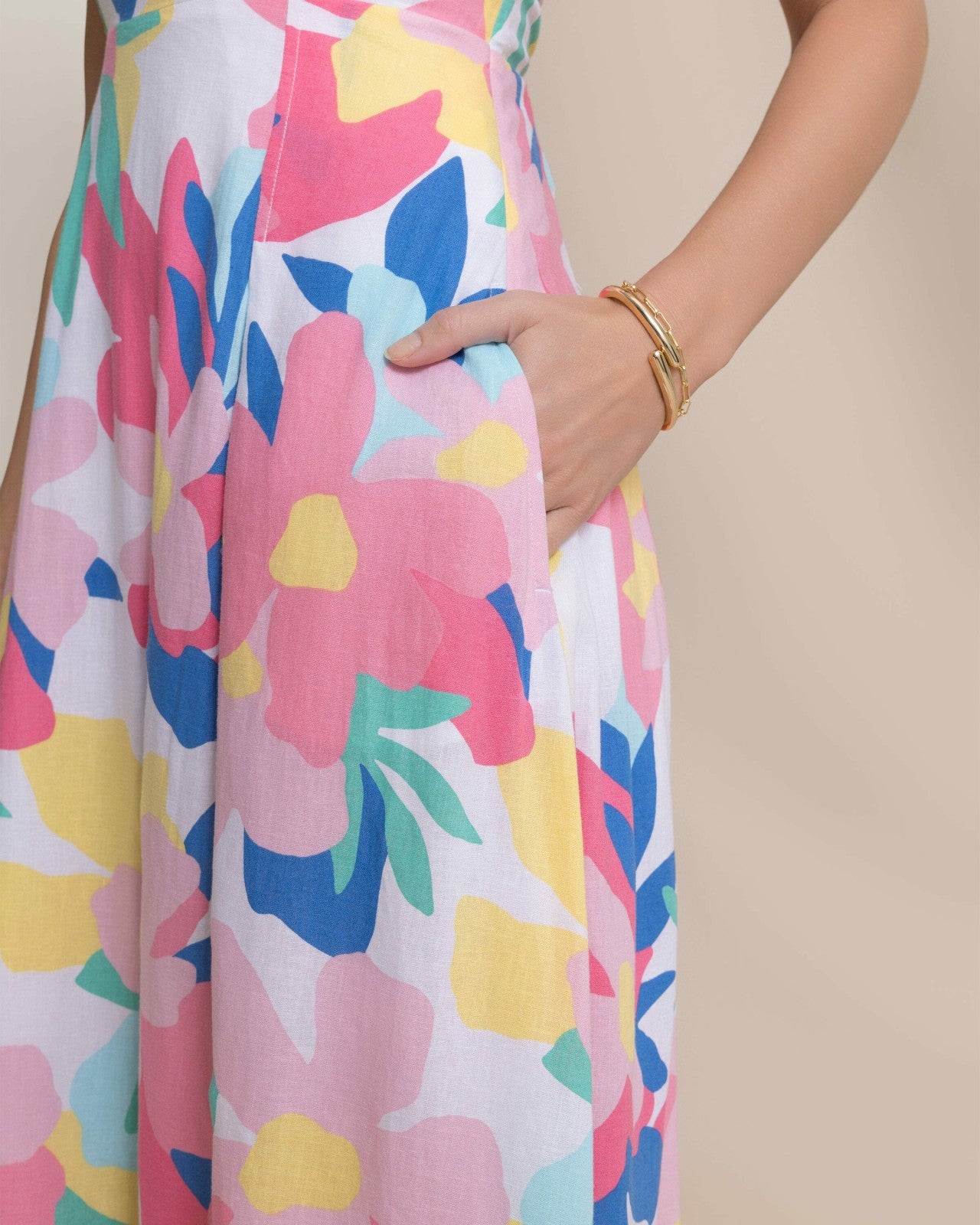 Cinzia Printed Cross Strap Dress Southern Tide Sale