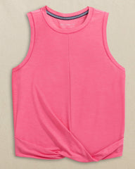 Lacy Coastal Breeze® Active Twist Tank - Pink Southern Tide On Sale