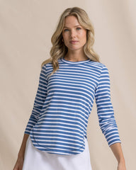 Linley Stripe Coastal Breeze® Performance Crew Southern Tide Special Offer