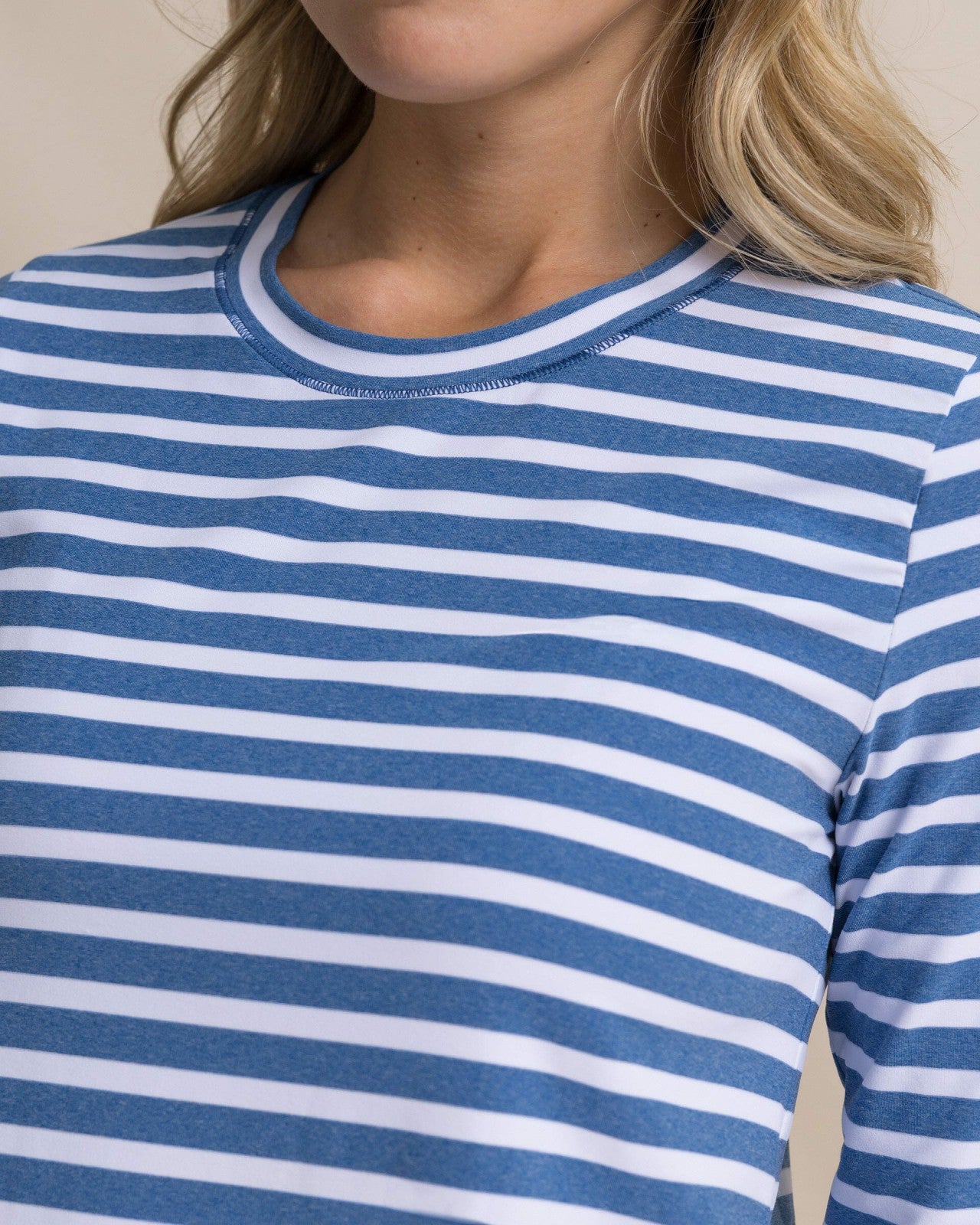 Linley Stripe Coastal Breeze® Performance Crew Southern Tide Special Offer