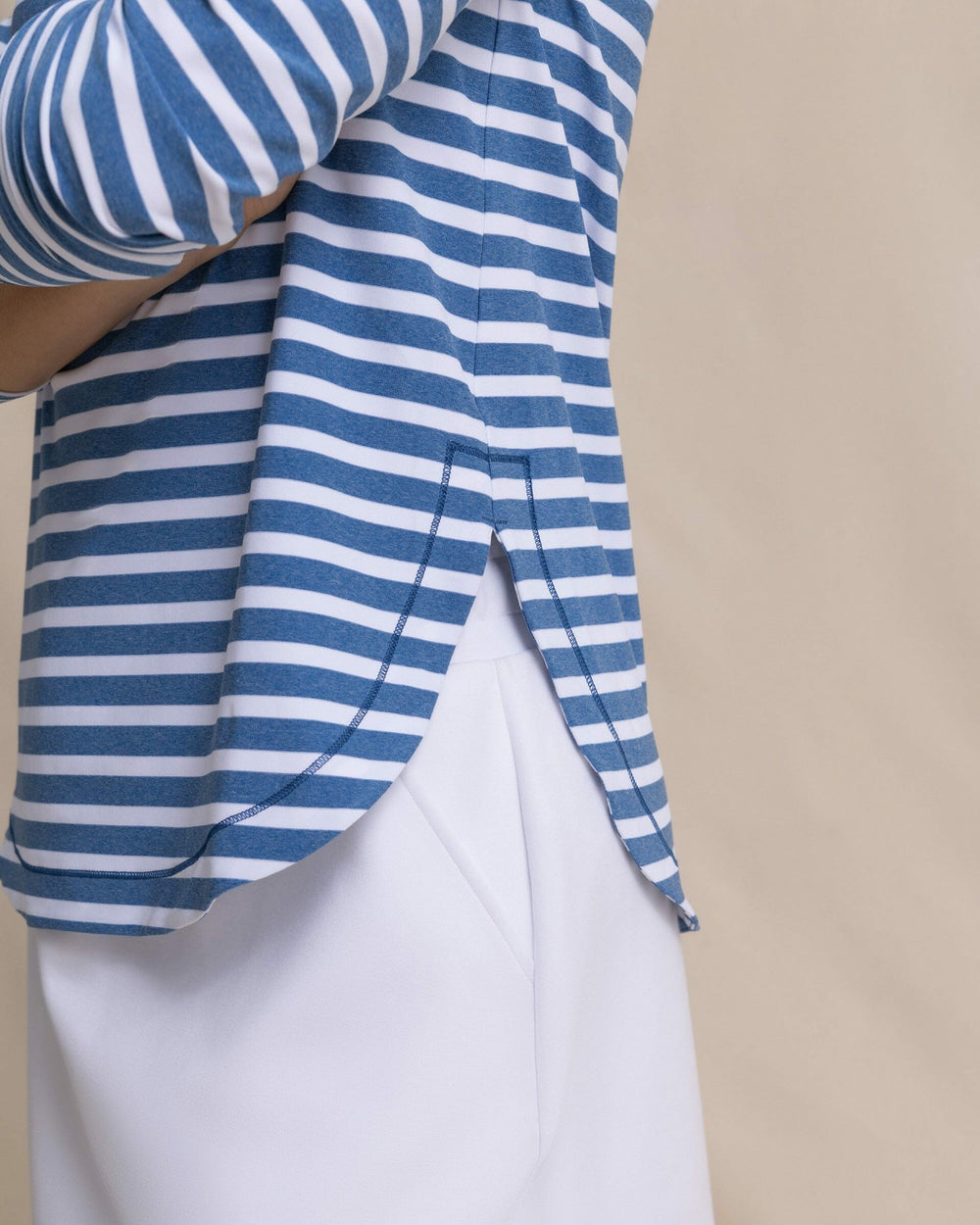 Linley Stripe Coastal Breeze® Performance Crew Southern Tide Special Offer