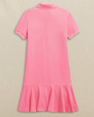 Skipjack Dropwaist Polo Dress - Sea Pink Southern Tide Discounted