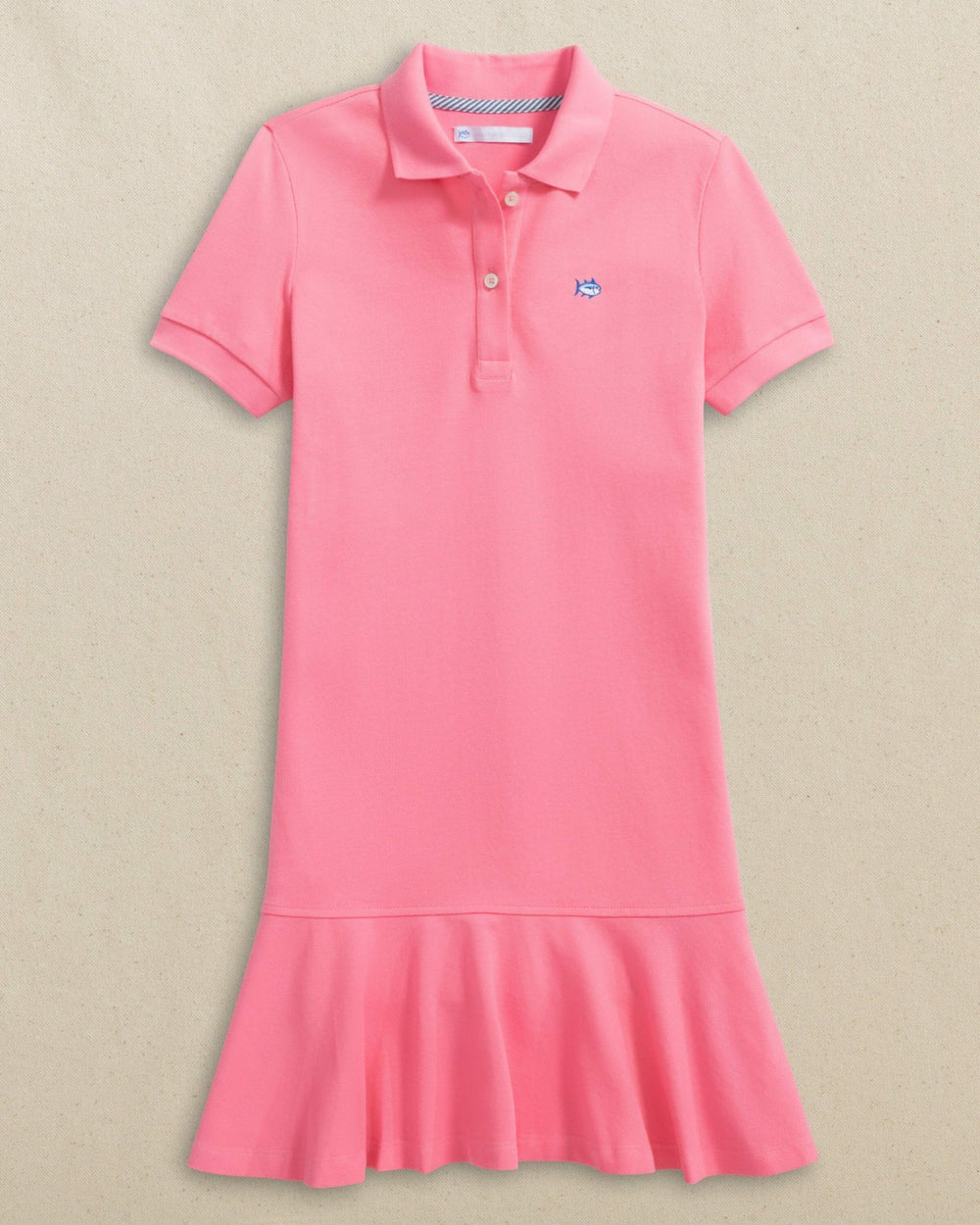 Skipjack Dropwaist Polo Dress - Sea Pink Southern Tide Discounted