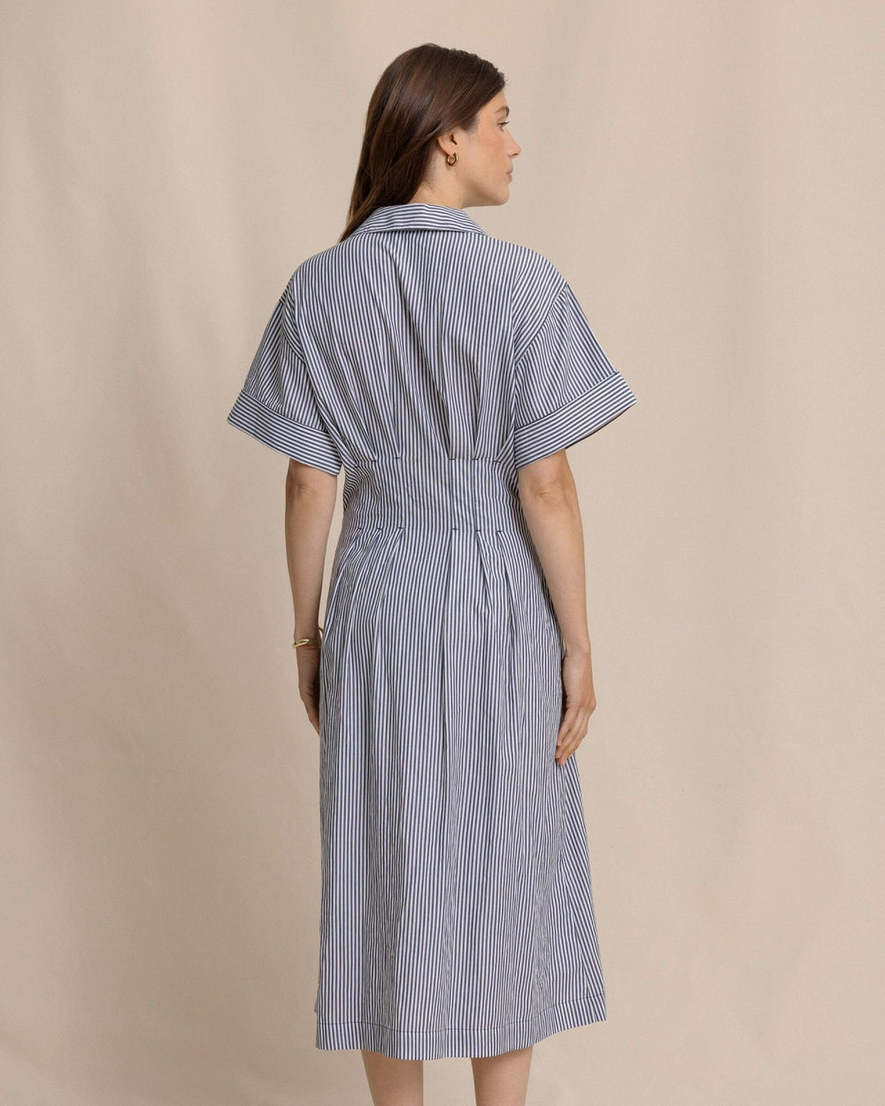 Bobbie Tucked Waist Shirtdress Southern Tide Outlets
