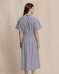 Bobbie Tucked Waist Shirtdress Southern Tide Outlets